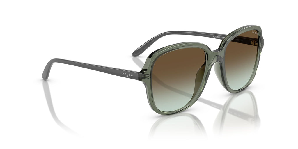 Vogue  0VO5601S 3086E8 53 Transparent Mallard Green/ Green Gradient