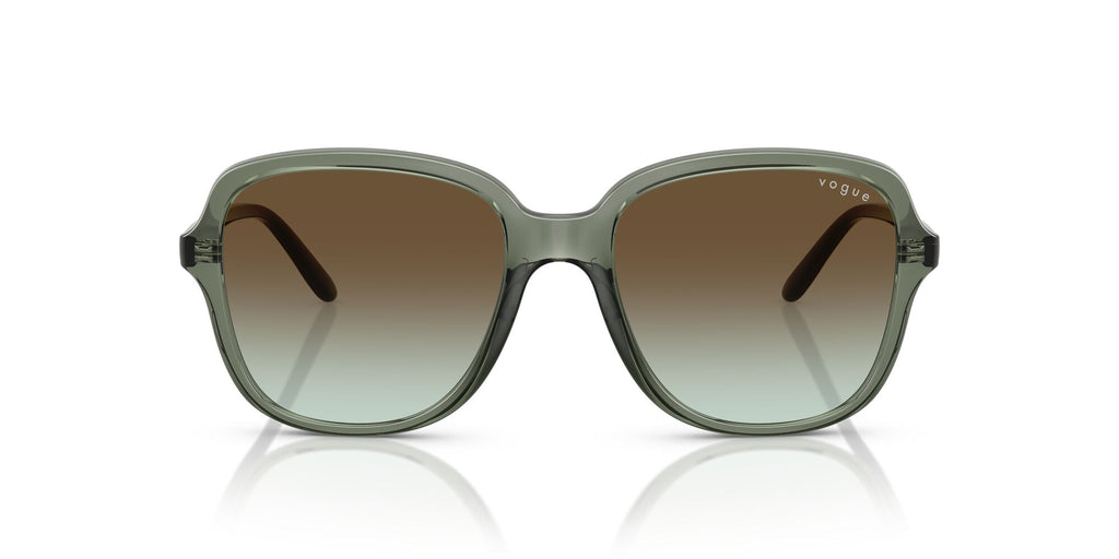 Vogue  0VO5601S 3086E8 53 Transparent Mallard Green/ Green Gradient