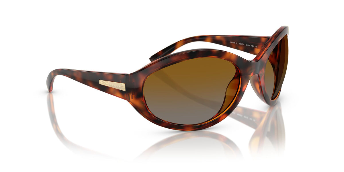 Vogue  0VO5606S W656T5 65 Dark Havana/ Gradient Brown Polar