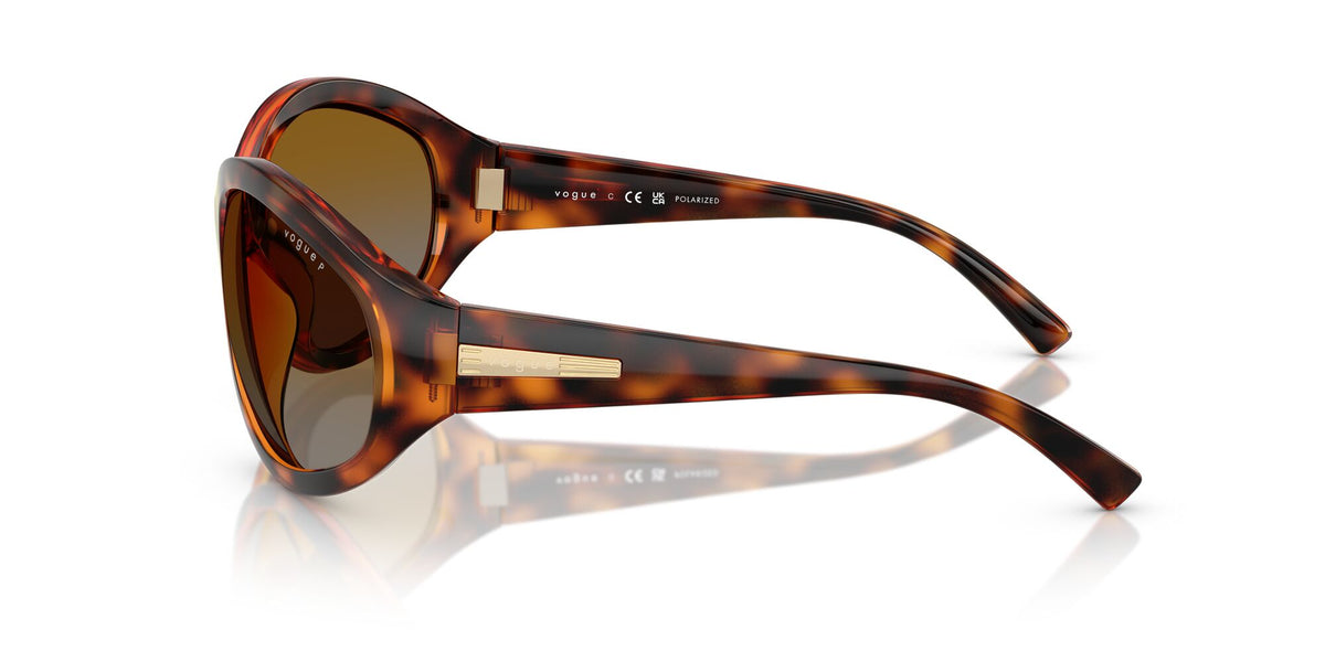 Vogue  0VO5606S W656T5 65 Dark Havana/ Gradient Brown Polar