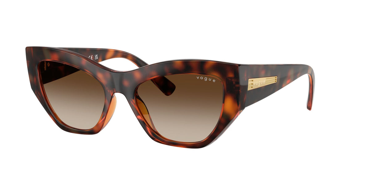 Vogue  0VO5607S W65613 53 Dark Havana/ Gradient Dark Brown
