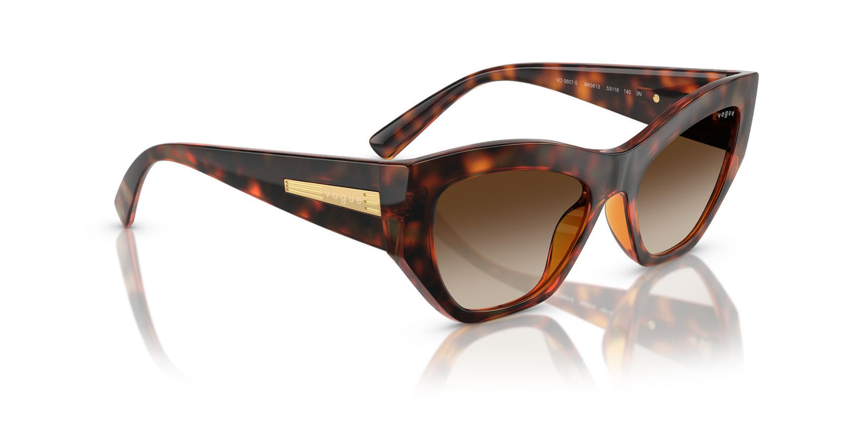 Vogue  0VO5607S W65613 53 Dark Havana/ Gradient Dark Brown