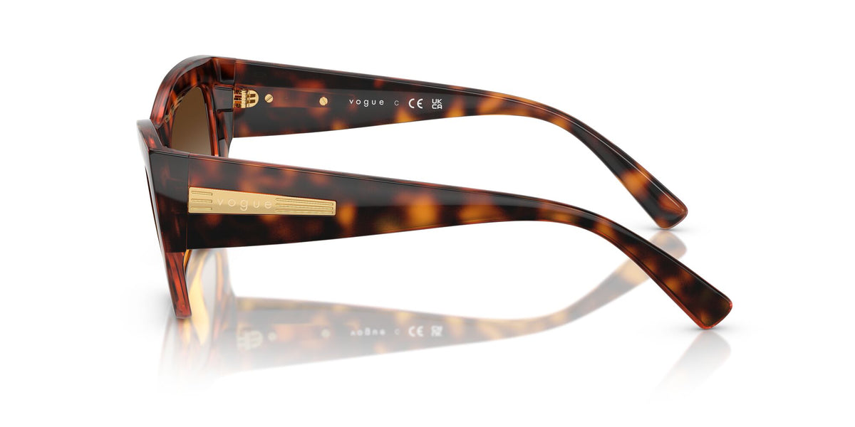 Vogue  0VO5607S W65613 53 Dark Havana/ Gradient Dark Brown