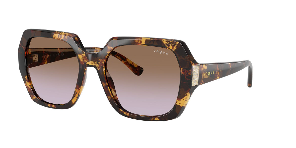 Vogue  0VO5612SB 317968 55 Honey Havana/ Violet Gradient Brown