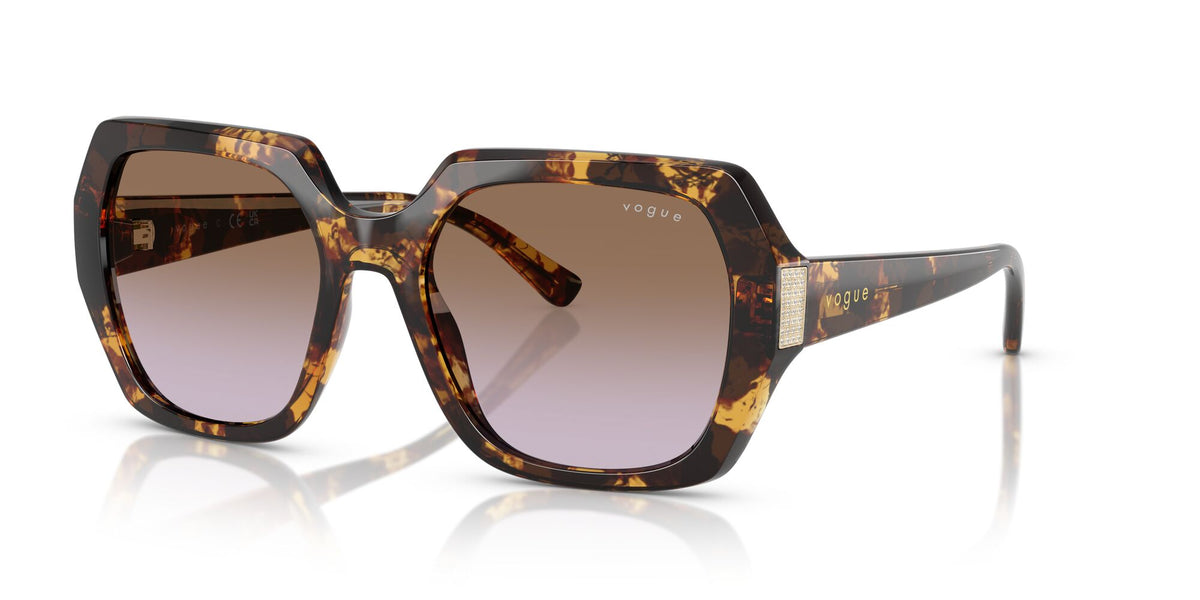 Vogue  0VO5612SB 317968 55 Honey Havana/ Violet Gradient Brown