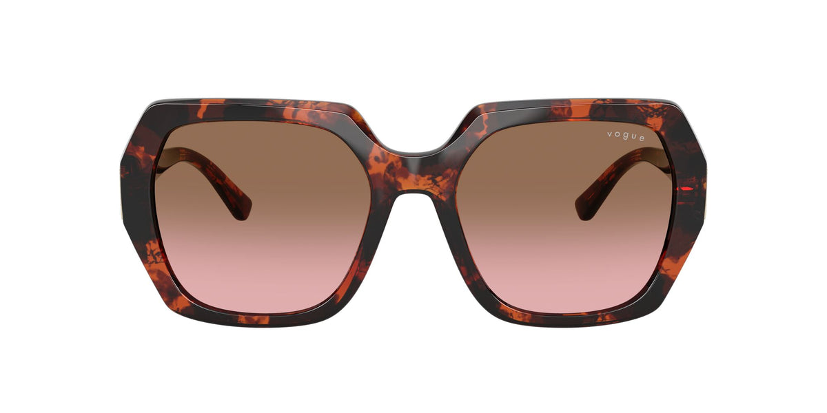 Vogue  0VO5612SB 318014 55 Red Havana/ Pink Gradient Brown