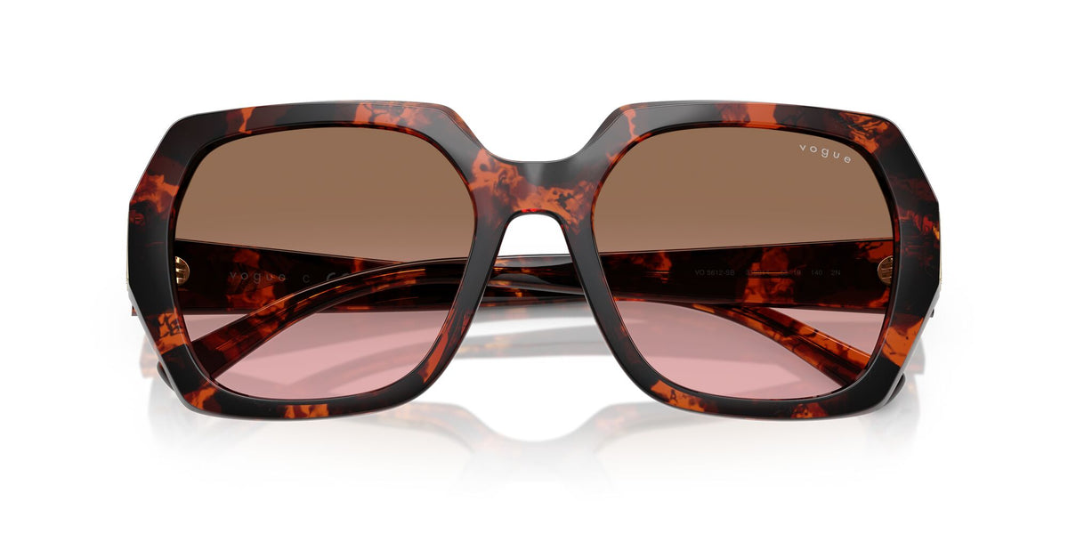 Vogue  0VO5612SB 318014 55 Red Havana/ Pink Gradient Brown