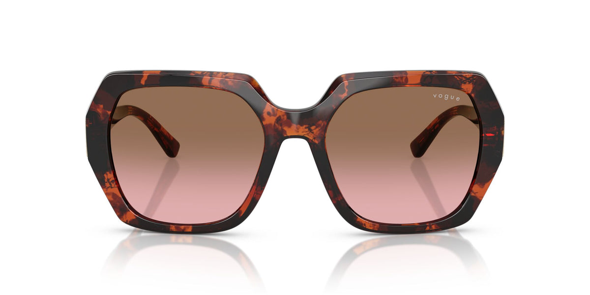 Vogue  0VO5612SB 318014 55 Red Havana/ Pink Gradient Brown