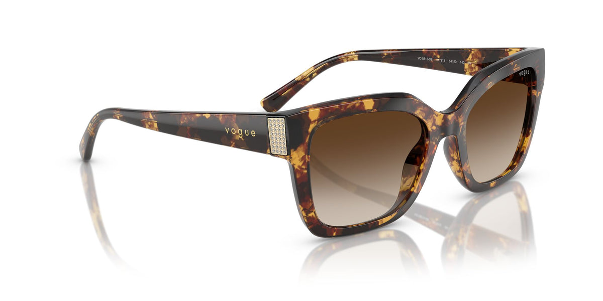 Vogue  0VO5613SB 317913 54 Honey Havana/ Gradient Brown