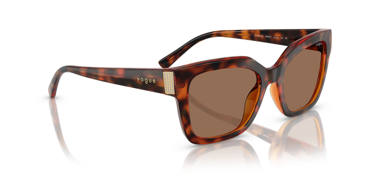 Vogue  0VO5613SB W65673 54 Dark Havana/ Dark Brown