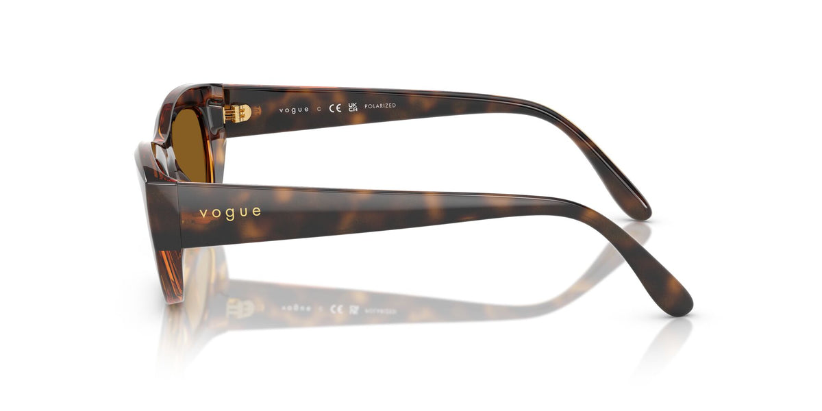 Vogue  0VO5616S 271883 51 Total Dark Havana/ Dark Brown Polar