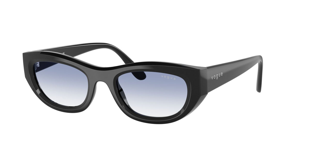 Vogue  0VO5616S W44/19 51 Black/ Clear Gradient Light Blue