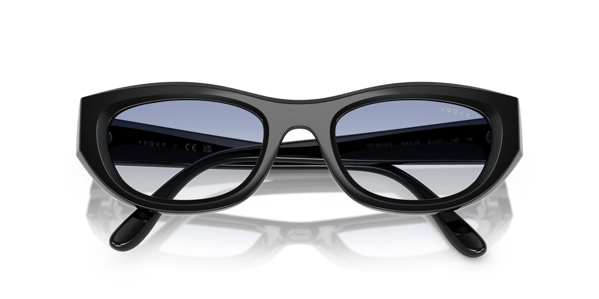Vogue  0VO5616S W44/19 51 Black/ Clear Gradient Light Blue