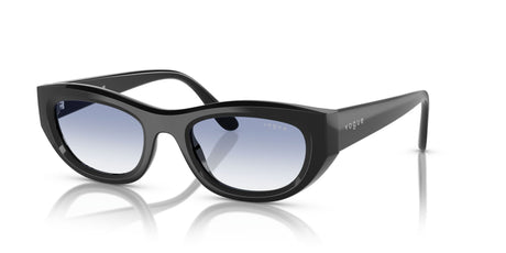 Vogue  0VO5616S W44/19 51 Black/ Clear Gradient Light Blue