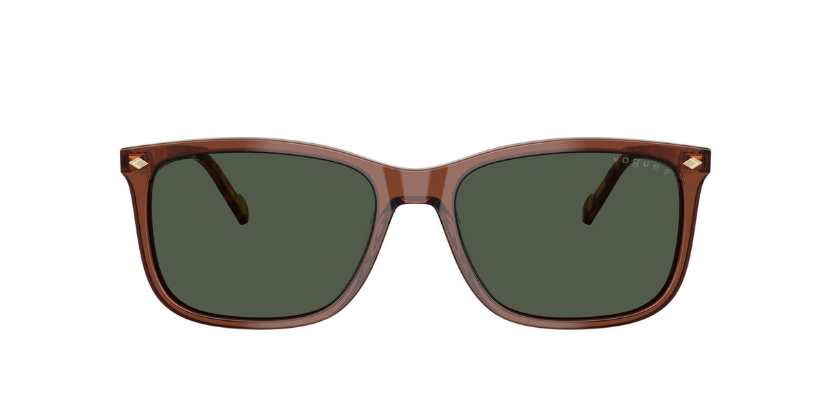 Vogue  VO5618S 32029A 57 Transparent Brown / Dark Green Polar