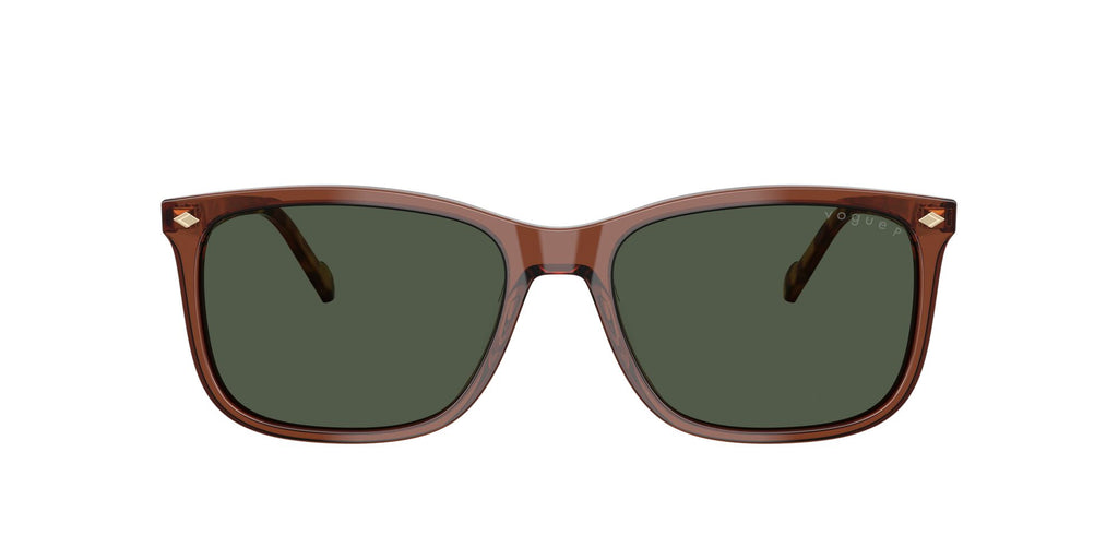 Vogue  VO5618S 32029A 57 Transparent Brown / Dark Green Polar