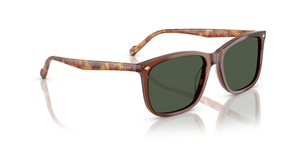 Vogue  VO5618S 32029A 57 Transparent Brown / Dark Green Polar