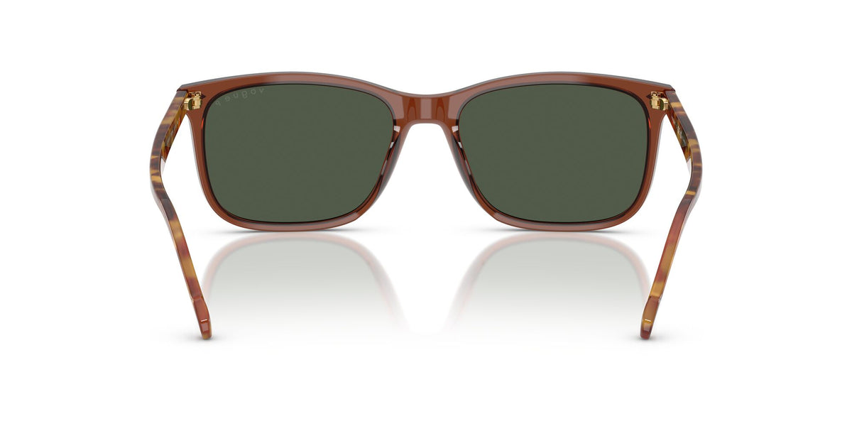 Vogue  VO5618S 32029A 57 Transparent Brown / Dark Green Polar