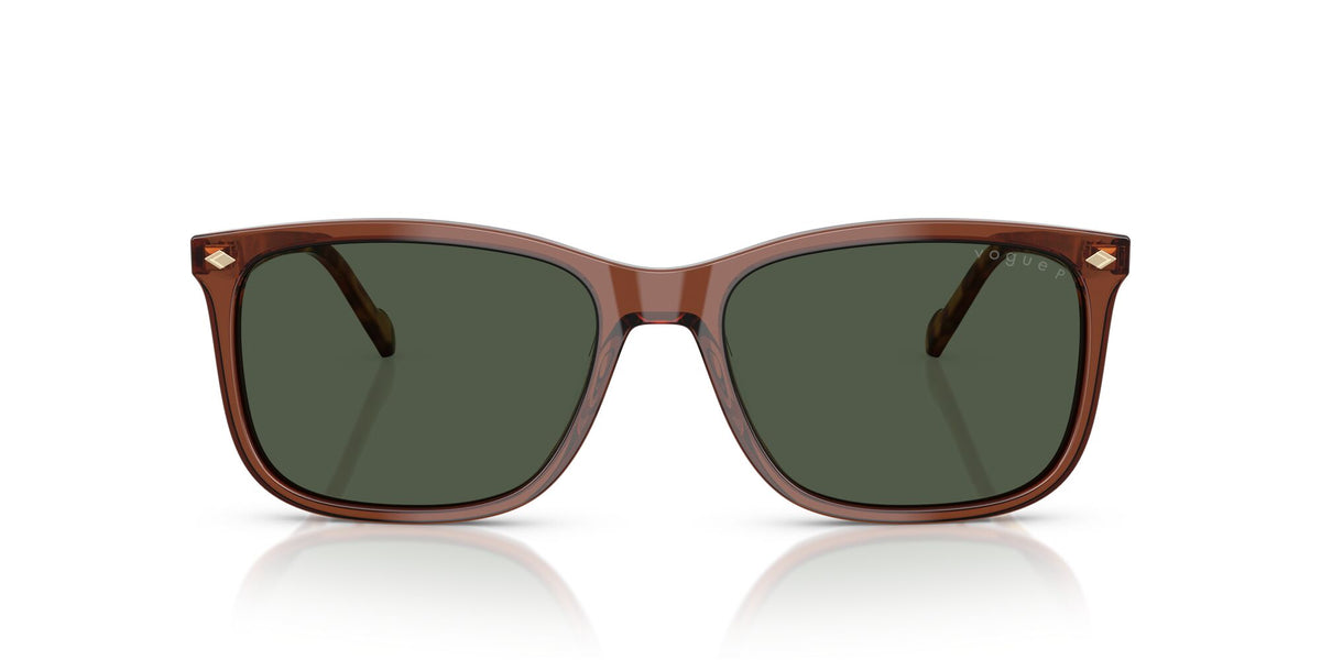 Vogue  VO5618S 32029A 57 Transparent Brown / Dark Green Polar