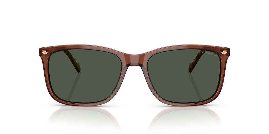 Vogue  VO5618S 32029A 57 Transparent Brown / Dark Green Polar