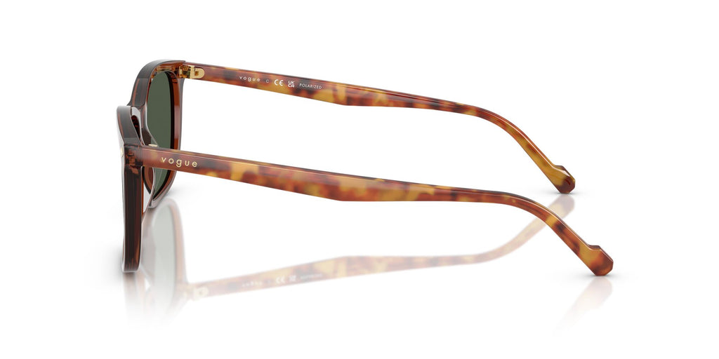 Vogue  VO5618S 32029A 57 Transparent Brown / Dark Green Polar