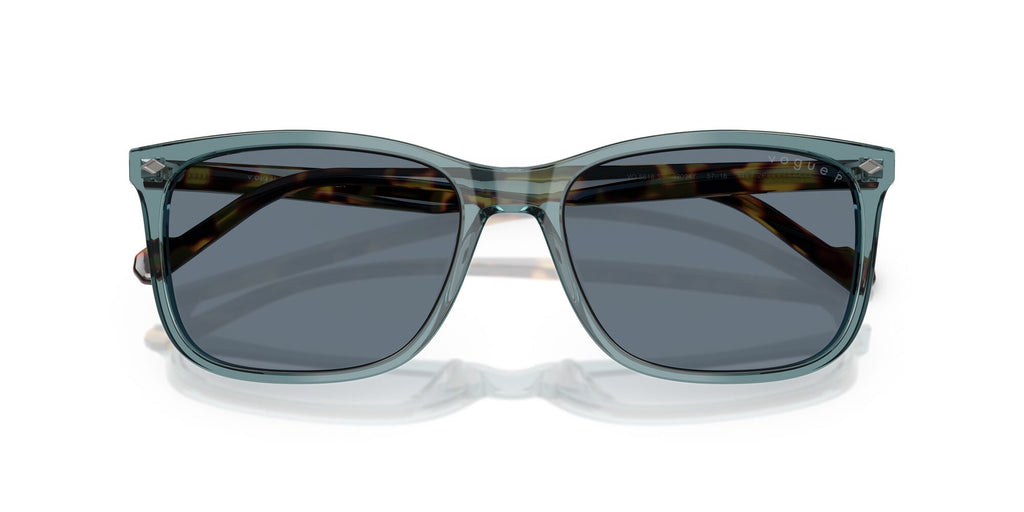 Vogue  VO5618S 32034Y 57 Transparent Petroleum / Dark Blue Polar