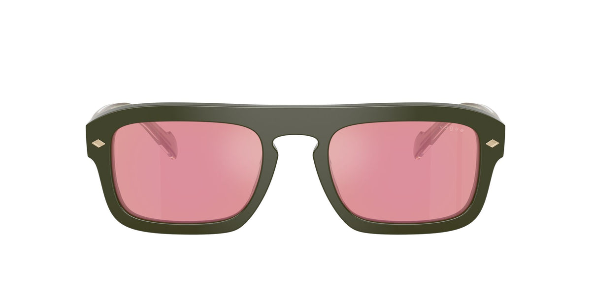 Vogue  VO5620S 3217F6 53 Full Green / Pink Dark Mirror Red