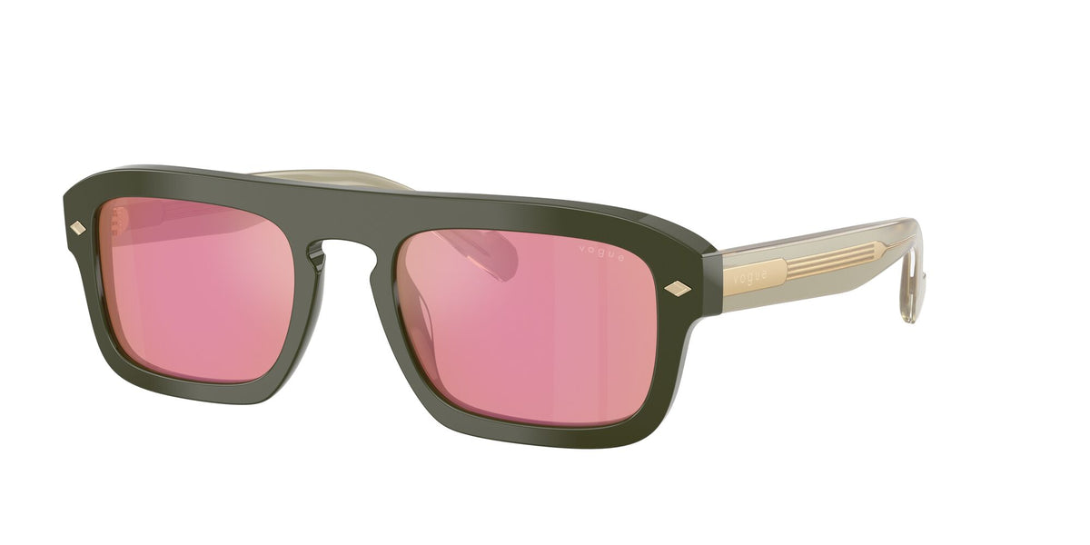 Vogue  VO5620S 3217F6 53 Full Green / Pink Dark Mirror Red