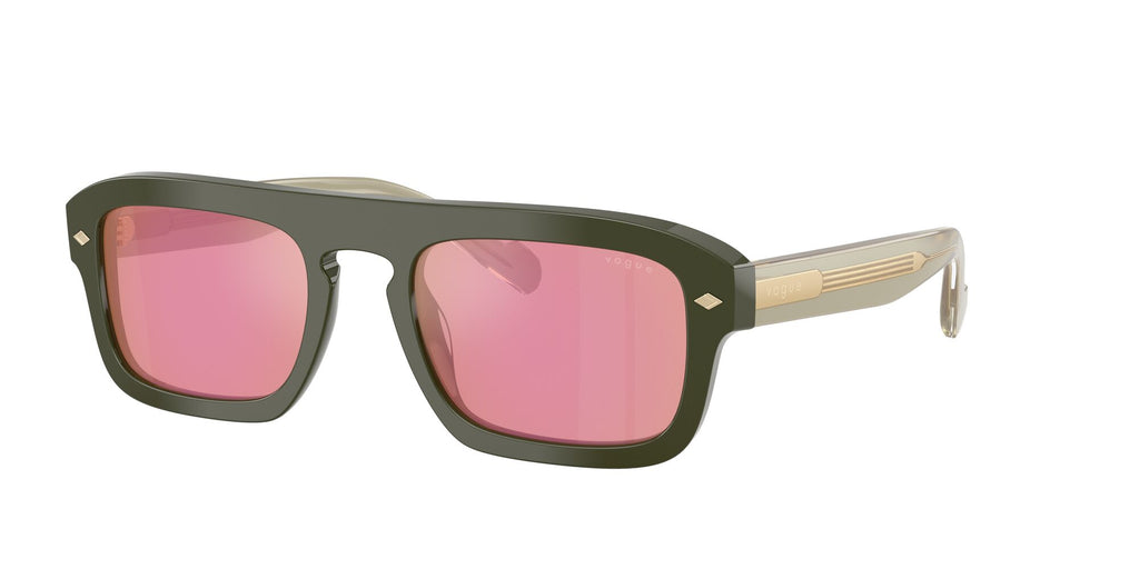 Vogue  VO5620S 3217F6 53 Full Green / Pink Dark Mirror Red
