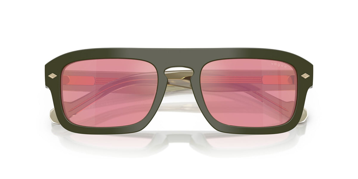 Vogue  VO5620S 3217F6 53 Full Green / Pink Dark Mirror Red