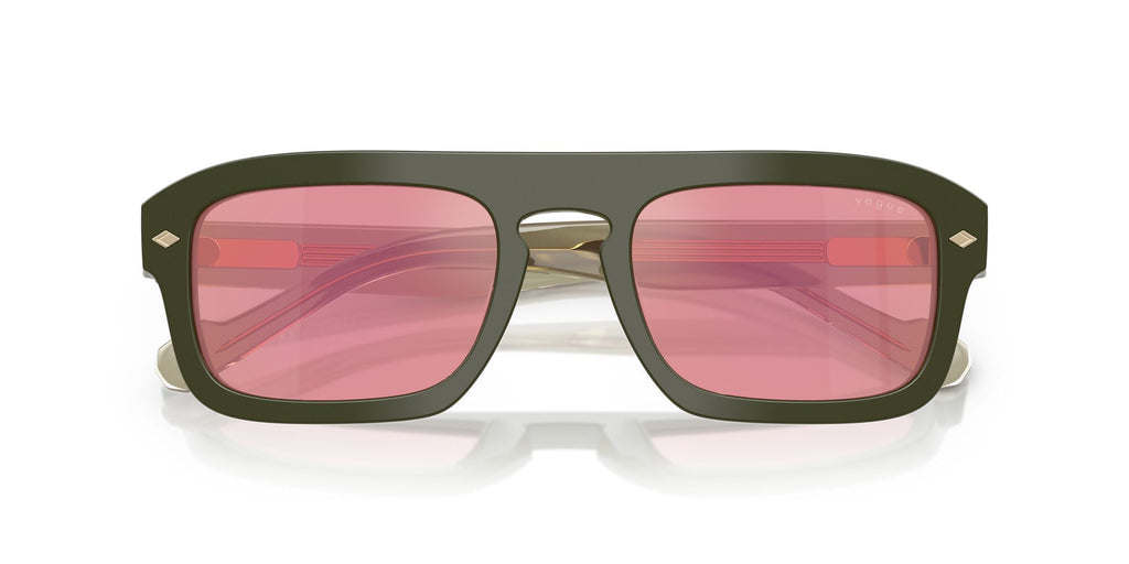 Vogue  VO5620S 3217F6 53 Full Green / Pink Dark Mirror Red