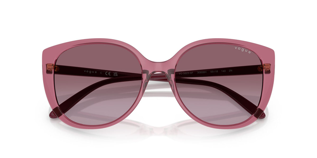 Vogue  VO5623SF 30658H 55 Transparent Purple / Violet Gradient