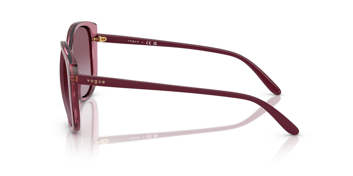 Vogue  VO5623SF 30658H 55 Transparent Purple / Violet Gradient