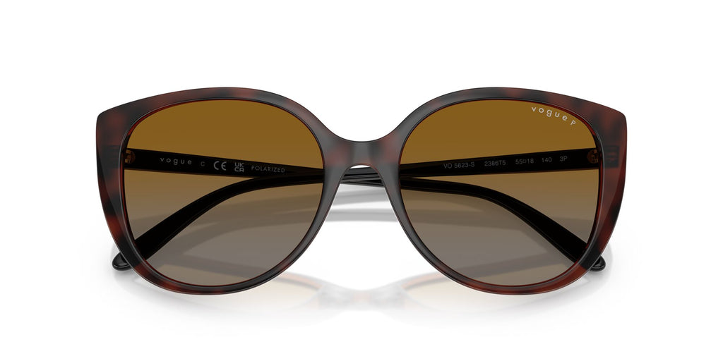 Vogue  VO5623S 2386T5 55 Top Dark Havana/Light Brown / Grey Gradient Brown Polar