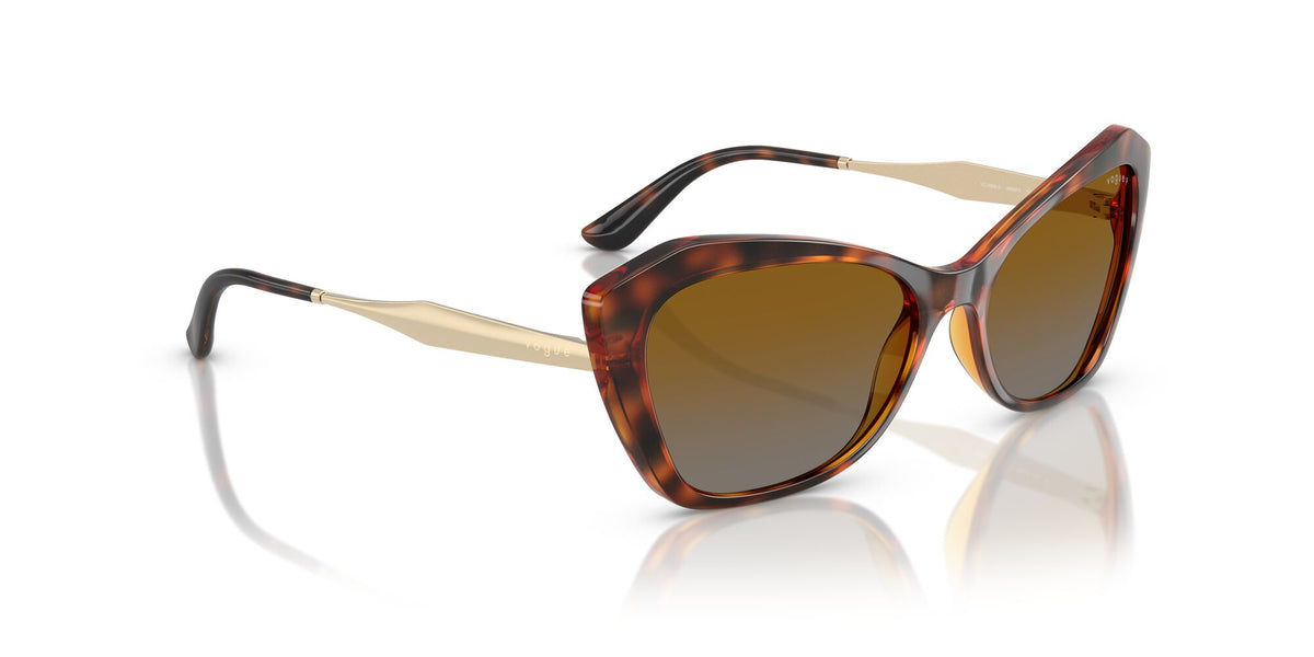 Vogue  VO5626S W656T5 56 Dark Havana / Grey Gradient Brown Polar