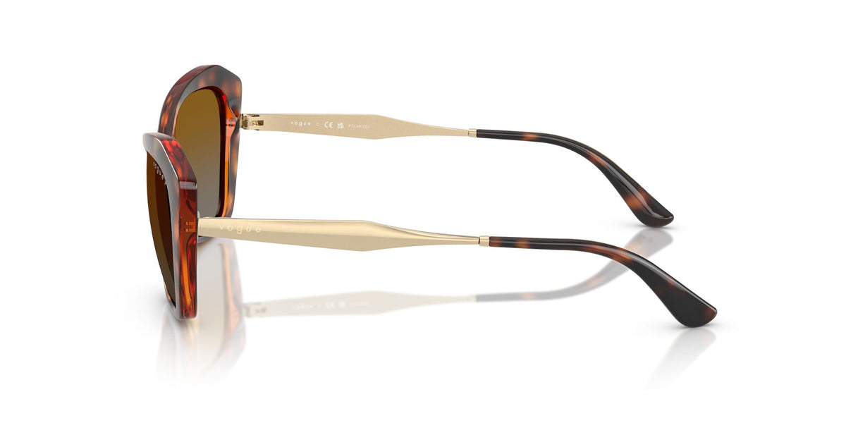Vogue  VO5626S W656T5 56 Dark Havana / Grey Gradient Brown Polar