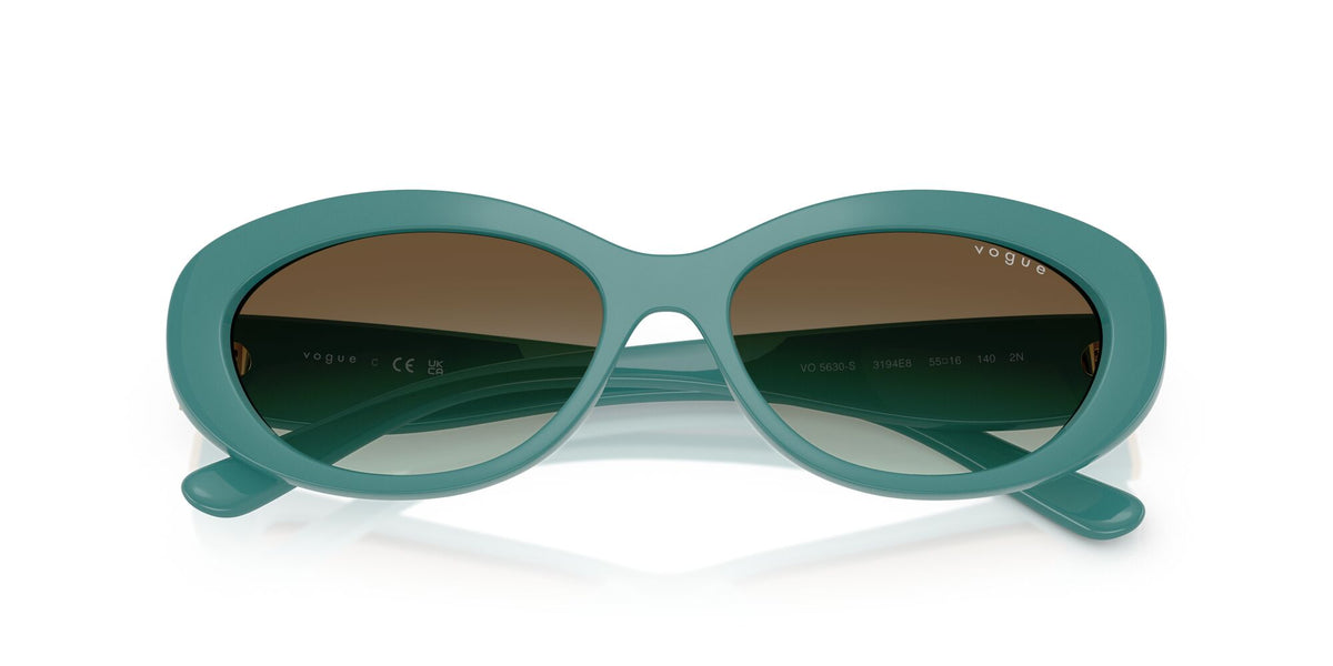 Vogue  VO5630S 3194E8 55 Full Light Petroleum / Green Gradient Brown