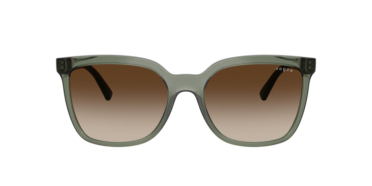 Vogue  VO5633SB 308613 56 Transparent Mallard Green / Gradient Brown