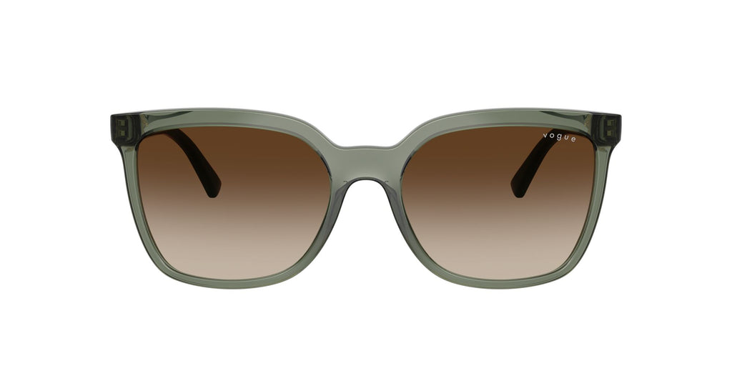 Vogue  VO5633SB 308613 56 Transparent Mallard Green / Gradient Brown