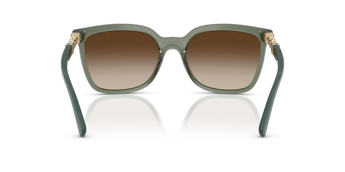 Vogue  VO5633SB 308613 56 Transparent Mallard Green / Gradient Brown