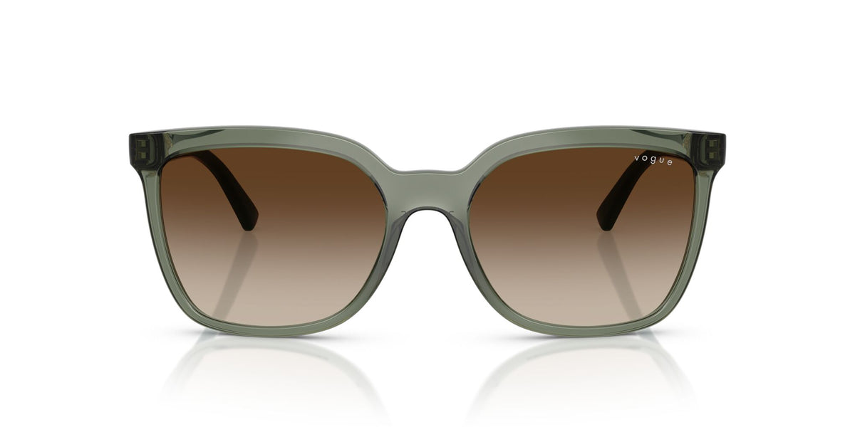 Vogue  VO5633SB 308613 56 Transparent Mallard Green / Gradient Brown