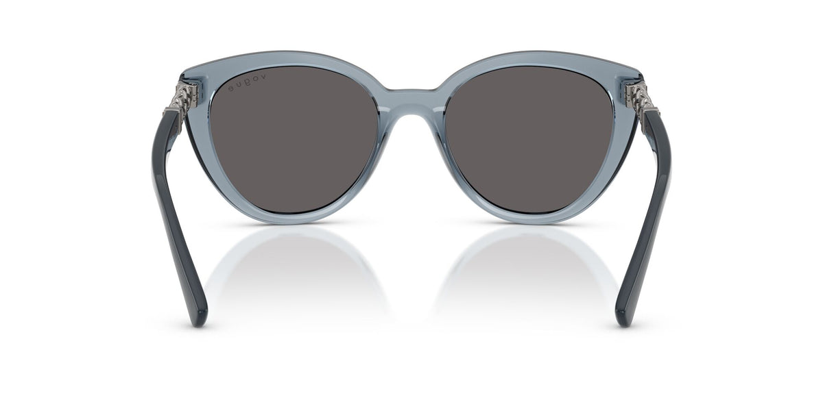 Vogue  VO5634SB 296687 53 Transparent Light Blue / Black Smoke