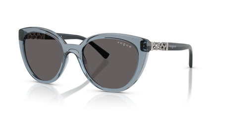 Vogue  VO5634SB 296687 53 Transparent Light Blue / Black Smoke