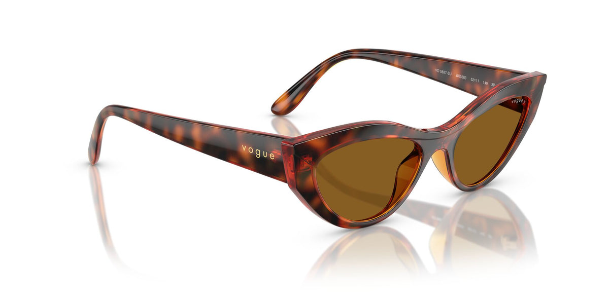 Vogue  VO5637SU W65683 52 Dark Havana / Dark Brown Polar