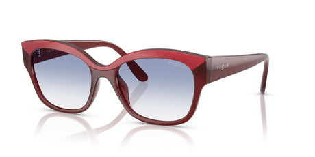 Vogue  VO5638SU 322119 55 Top Red/Opal Red / Clear Gradient Light Blue