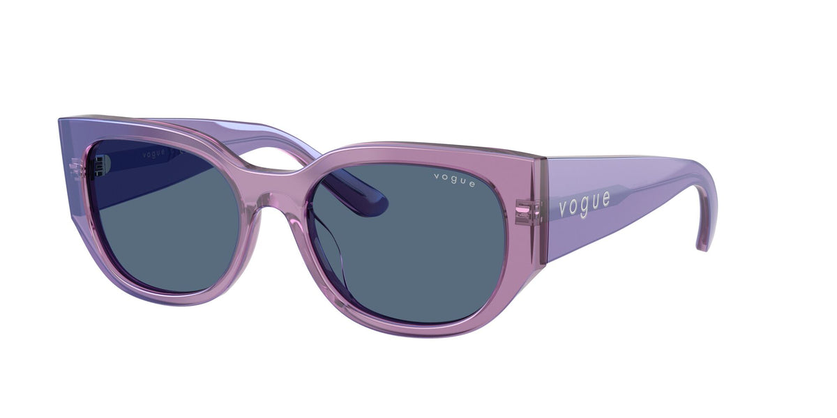 Vogue  VO5641SU 323680 53 Transparent Pearl Purple / Dark Blue