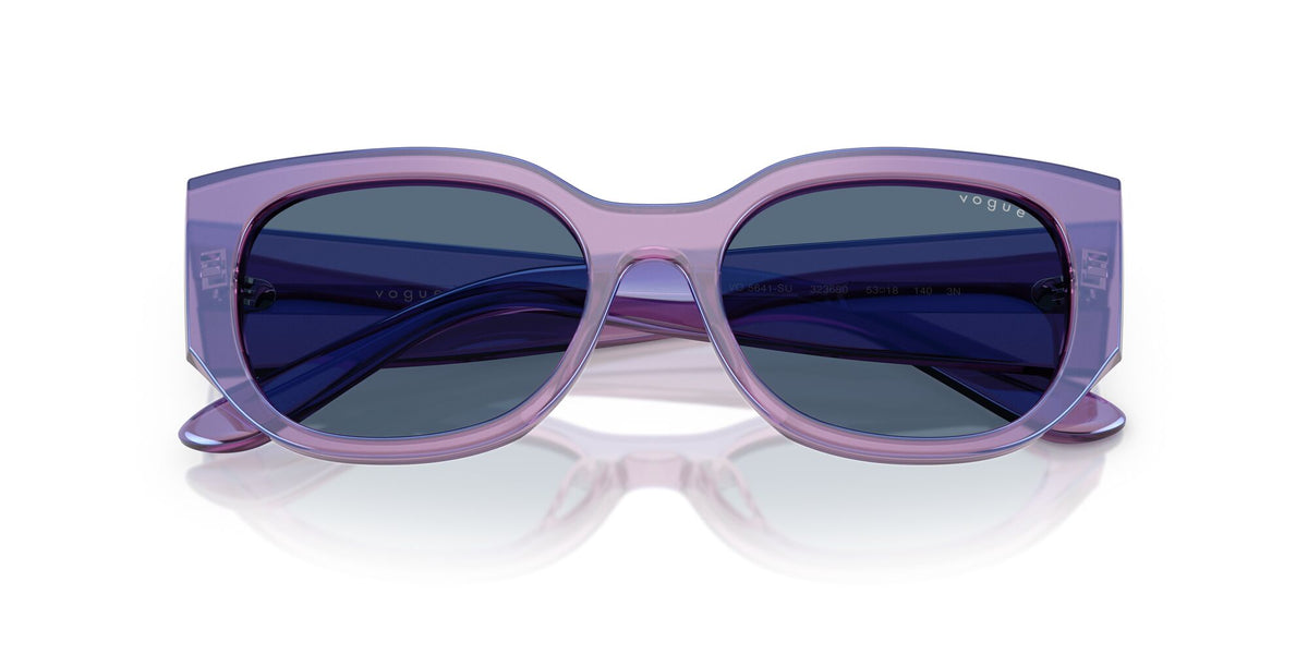 Vogue  VO5641SU 323680 53 Transparent Pearl Purple / Dark Blue