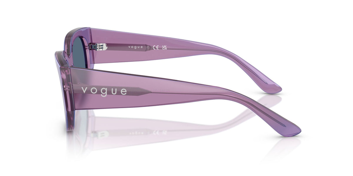 Vogue  VO5641SU 323680 53 Transparent Pearl Purple / Dark Blue