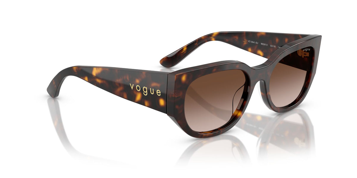 Vogue  VO5641SU W65613 53 Dark Havana / Gradient Brown