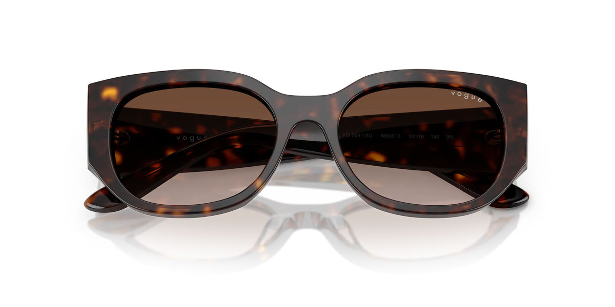 Vogue  VO5641SU W65613 53 Dark Havana / Gradient Brown
